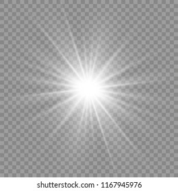 Light flare special effect. Illustration.