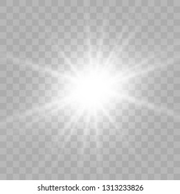 	
Light flare special effect. Illustration.