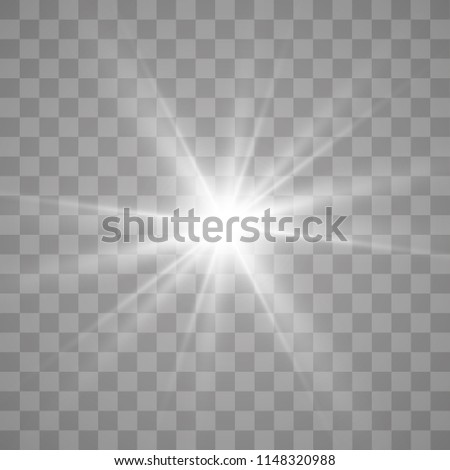 Light flare special effect. Illustration.