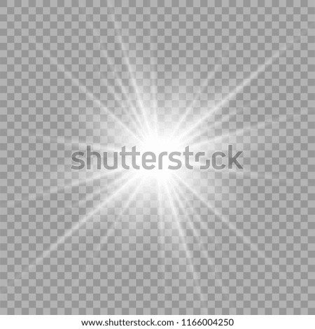 Light flare special effect. Illustration.
