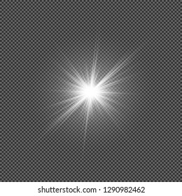 light flare special effect.vector illustration