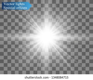 light flare special effect.vector illustration 