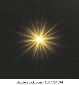 light flare special effect.vector illustration