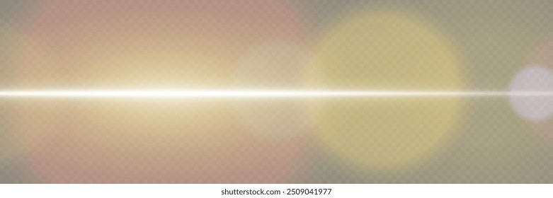 Light flash and explosion of light. Neon line of light.	

