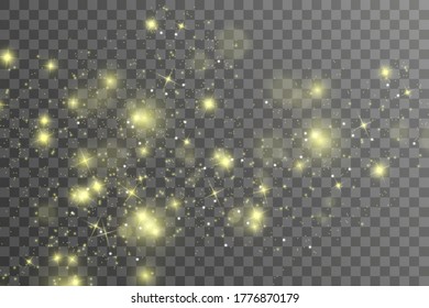 Light flash special effect. Vector illustration