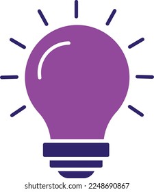 Light Flat Vector Icon Design