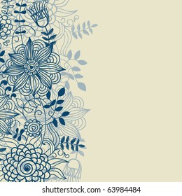 Light floral background