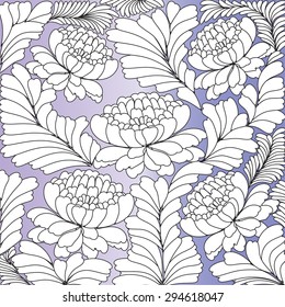 light floral Vector  ornament  abstract background 