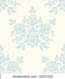 Light floral vintage seamless pattern for retro wallpapers