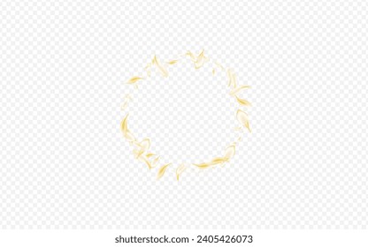 Light Flower Japanese Vector Transparent Background. White Fly Peach Design. Delicate Floral Summer Poster. Gold Rose Flying Texture. Tender Petal Illustration.