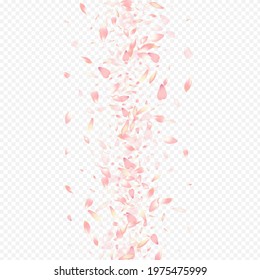 Light Flower Vector Transparent Background. Confetti Wedding Backdrop. Floral Romantic Texture. Apple Spa Congratulation. Color Heart Fall Poster.