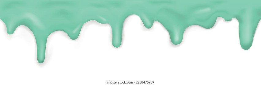 Light flowing caramel, on white background template - Vector illustration