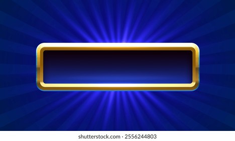 Light frame label, event bar casino, show signboard. Vector illustration
