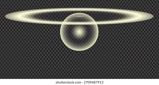 Marco ligero, marco para texto, aplicaciones, Sitios web. Oro brillante, marco de plata, anillo brillante, círculo de fuego, Vector,