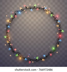 Light garland ring