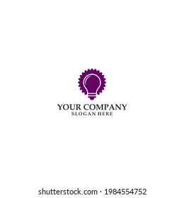 light and gear logo that reflects intelligence