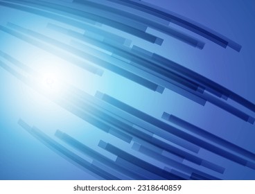 light and gentle blue network background