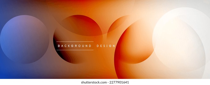 Fondo abstracto geométrico claro con líneas, círculos
