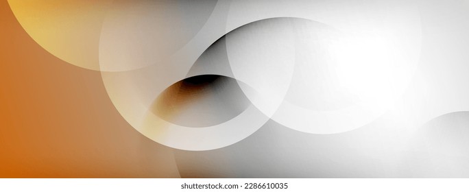 Fondo abstracto geométrico claro con líneas, círculos