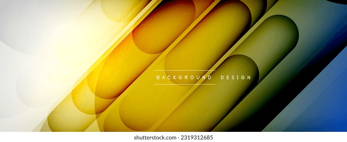 Fondo abstracto geométrico claro con líneas, círculos