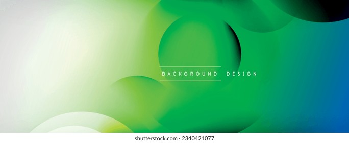 Fondo abstracto geométrico claro con líneas, círculos