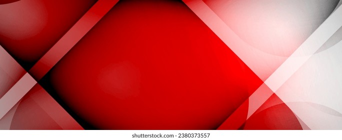 Light geometric abstract background with lines, circles