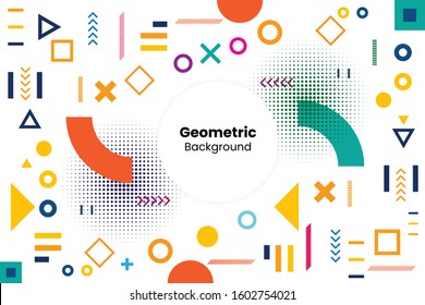 Light Geometric Element On White Background 
