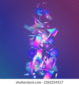 Light Glare. Retro Vaporwave Gradient. Neon Confetti. Disco Banner. Digital Foil. Rainbow Background. Webpunk Art. Violet Party Effect. Pink Light Glare