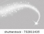 Light glow effect stars bursts with sparkles isolated on transparent background.