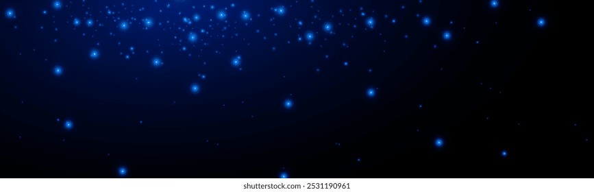 Efecto de brillo ligero. Polvo, decoración de lujo. Ilustración vectorial. Navidades destellan.