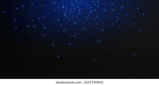Light glow effect.Dust,luxury decoration. Vector illustration. Christmas flash.