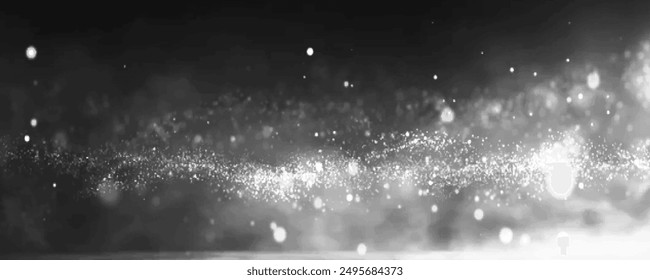 light and glow particle abstract background.