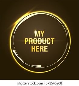 light glowing effect background