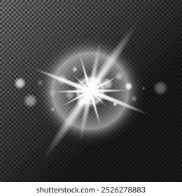 Clipart de Vetor de Elemento Brilhante Claro