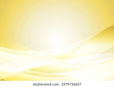 Fondo de onda abstracto de oro claro