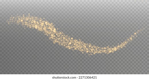 Light gold dust png set. Bokeh light lights effect background. Christmas glowing dust background Christmas glowing light bokeh confetti and glitter texture overlay for your design.
