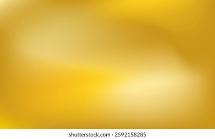Light Gold fabric smooth texture surface background. Natural gold silk texture. gradient mesh. Delicate and elegant gold silk in Sepia. Texture, template, background, pattern, 3D vector Illustration.