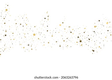 Light gold glitter confetti background.