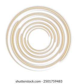 Light gold Twirl png. Curve light effect of gold line. Luminous gold spiral png. Element for your design, advertising, postcards, invitations, screensavers, websites, games.