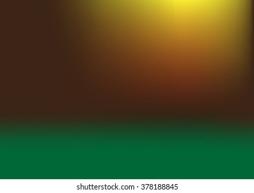 Light golden green gradient abstract background - can be used for display or montage your products
