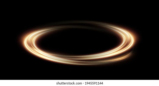 Light golden Twirl.
Curve light effect of golden line.
Luminous golden circle.
Light gold pedistal, podium, platform, table.
Vector PNG.