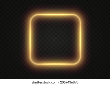 Light golden Twirl. Curve light effect of golden line. PNG Luminous golden circle. Light gold pedistal, podium, platform, table. Vector . Vector illustration	
