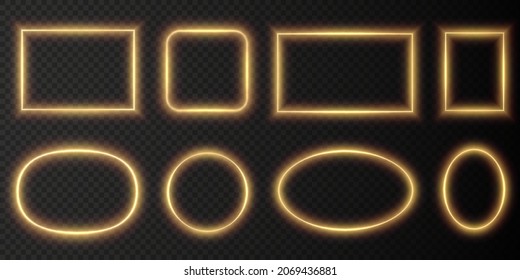 Light golden Twirl. Curve light effect of golden line. PNG Luminous golden circle. Light gold pedistal, podium, platform, table. Vector . Vector illustration	
