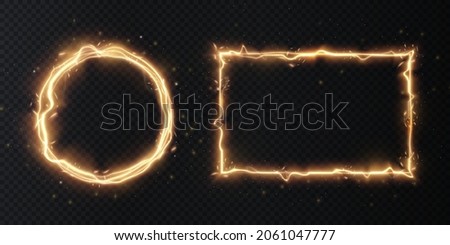 Light golden Twirl. Curve light effect of golden line. Luminous golden circle. PNG Light gold pedistal, podium, platform, table. Vector PNG.