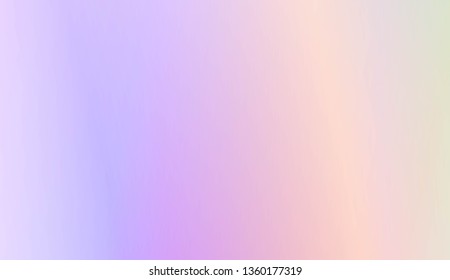 Light Gradient Abstract Background. For Brochure, Banner, Wallpaper, Mobile Screen. Vector Illustration
