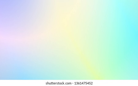 Light Gradient Abstract Background. For Brochure, Banner, Wallpaper, Mobile Screen. Vector Illustration