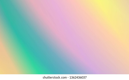 Light Gradient Abstract Background. For Brochure, Banner, Wallpaper, Mobile Screen. Vector Illustration