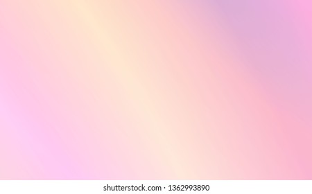 Light Gradient Abstract Background. For Brochure, Banner, Wallpaper, Mobile Screen. Vector Illustration