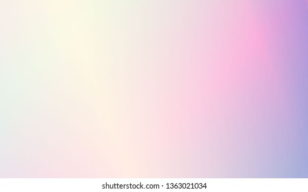 Light Gradient Abstract Background. For Brochure, Banner, Wallpaper, Mobile Screen. Vector Illustration