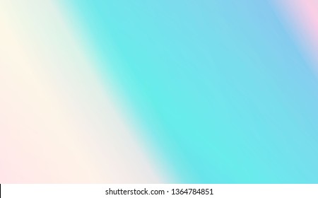 Light Gradient Abstract Background. For Brochure, Banner, Wallpaper, Mobile Screen. Vector Illustration